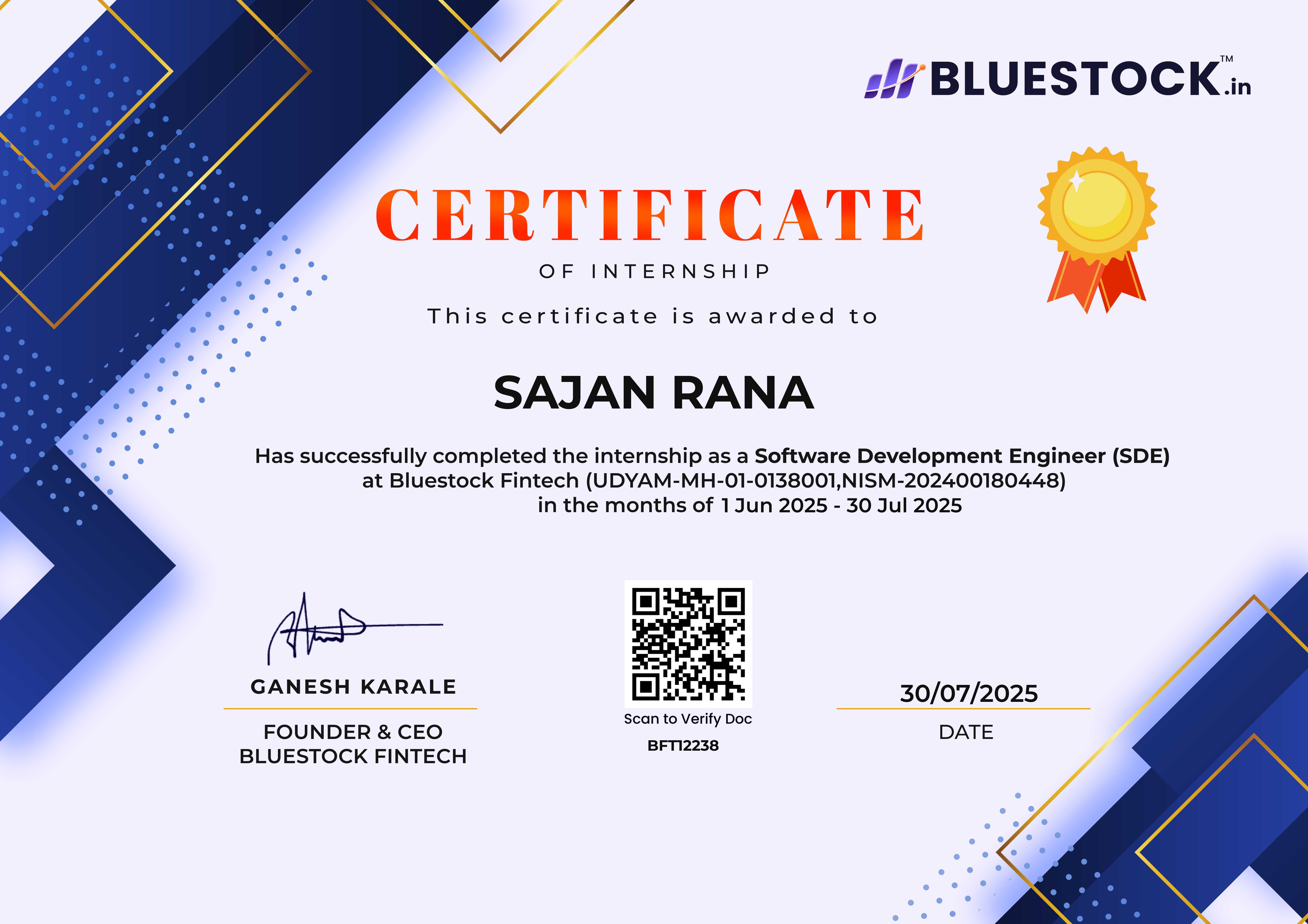 Web Development Certificate